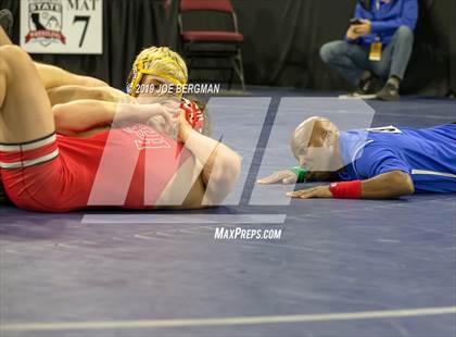 Thumbnail 1 in CIF State Boys Wrestling Championships (Consolation Round 2) photogallery.