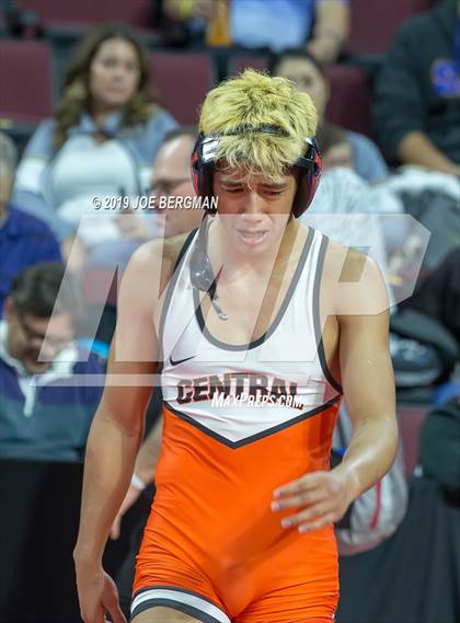Thumbnail 2 in CIF State Boys Wrestling Championships (Consolation Round 2) photogallery.