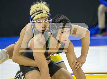 Thumbnail 1 in CIF State Boys Wrestling Championships (Consolation Round 2) photogallery.