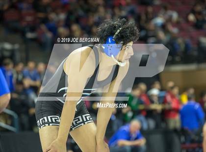 Thumbnail 1 in CIF State Boys Wrestling Championships (Consolation Round 2) photogallery.