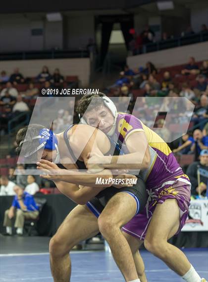 Thumbnail 1 in CIF State Boys Wrestling Championships (Consolation Round 2) photogallery.