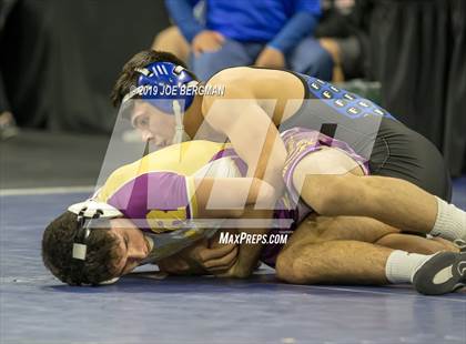 Thumbnail 1 in CIF State Boys Wrestling Championships (Consolation Round 2) photogallery.