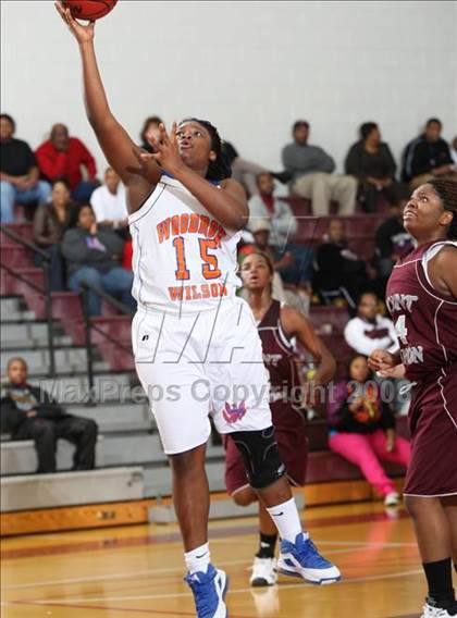 Thumbnail 2 in Wilson vs. Mount Vernon (Lady Greyhound Classic) photogallery.
