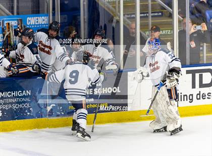 Thumbnail 2 in Powers Catholic vs Stevenson (MHSAA Division 2 State Final) photogallery.