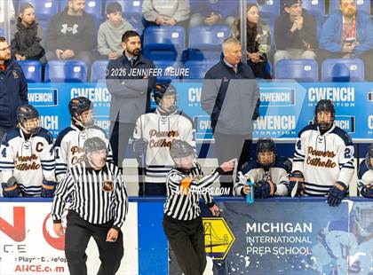 Thumbnail 2 in Powers Catholic vs Stevenson (MHSAA Division 2 State Final) photogallery.