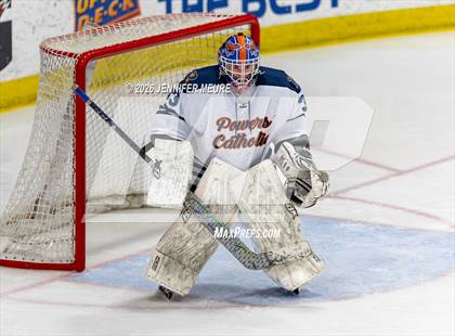 Thumbnail 2 in Powers Catholic vs Stevenson (MHSAA Division 2 State Final) photogallery.