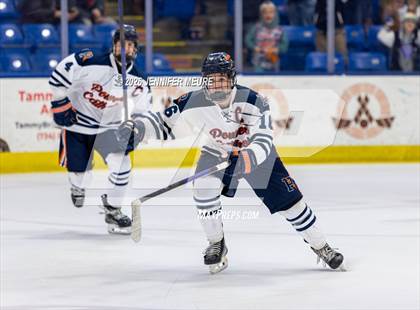 Thumbnail 1 in Powers Catholic vs Stevenson (MHSAA Division 2 State Final) photogallery.