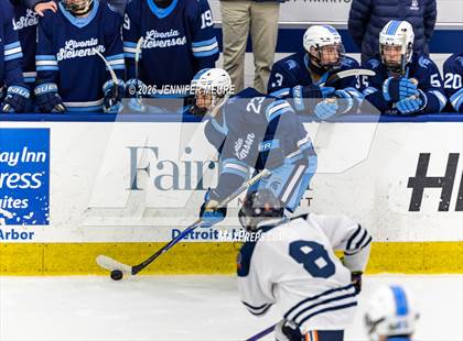 Thumbnail 1 in Powers Catholic vs Stevenson (MHSAA Division 2 State Final) photogallery.