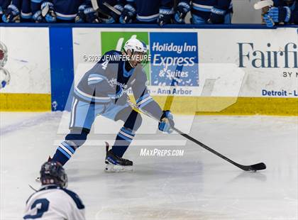 Thumbnail 1 in Powers Catholic vs Stevenson (MHSAA Division 2 State Final) photogallery.