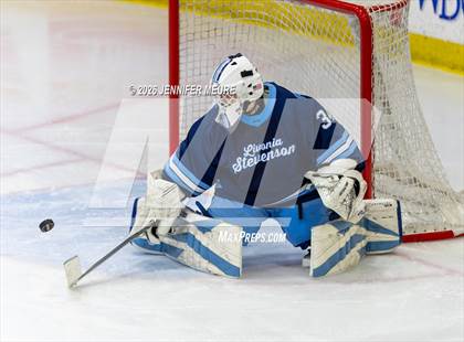 Thumbnail 3 in Powers Catholic vs Stevenson (MHSAA Division 2 State Final) photogallery.