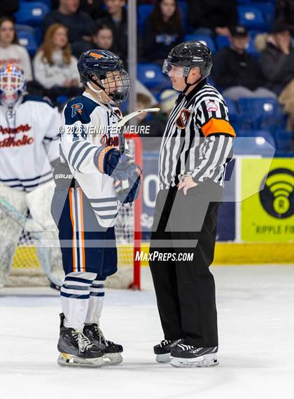 Thumbnail 2 in Powers Catholic vs Stevenson (MHSAA Division 2 State Final) photogallery.
