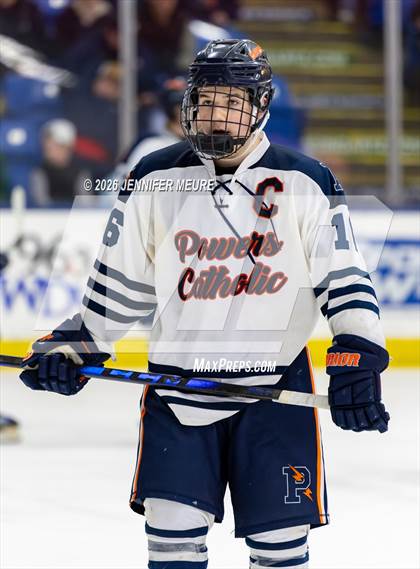 Thumbnail 3 in Powers Catholic vs Stevenson (MHSAA Division 2 State Final) photogallery.