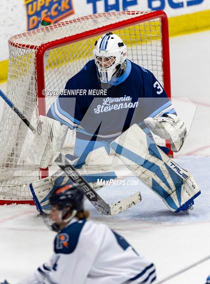 Thumbnail 3 in Powers Catholic vs Stevenson (MHSAA Division 2 State Final) photogallery.