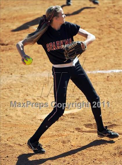 Thumbnail 1 in Sparkman vs. Dothan (Bob Jones Tournament) photogallery.