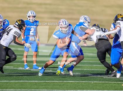 Thumbnail 2 in Cisco vs Stamford (UIL Football 2A D1 Regional) photogallery.