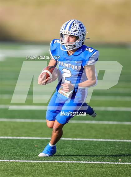 Thumbnail 1 in Cisco vs Stamford (UIL Football 2A D1 Regional) photogallery.