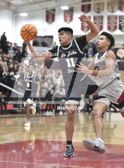 Thumbnail 3 in St. John Bosco @ JSerra Catholic (CIF-SS D1 Playoffs) photogallery.