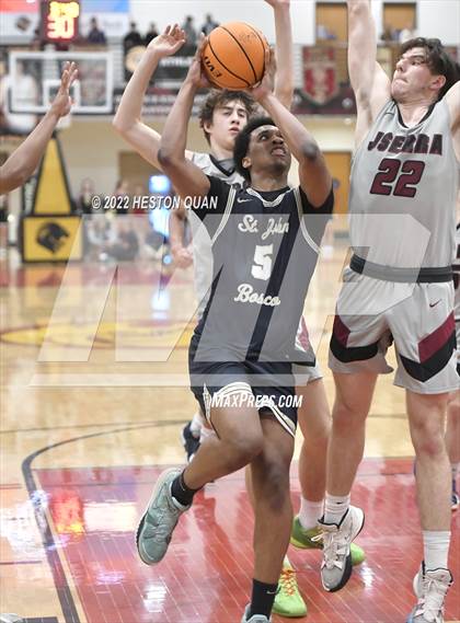 Thumbnail 3 in St. John Bosco @ JSerra Catholic (CIF-SS D1 Playoffs) photogallery.