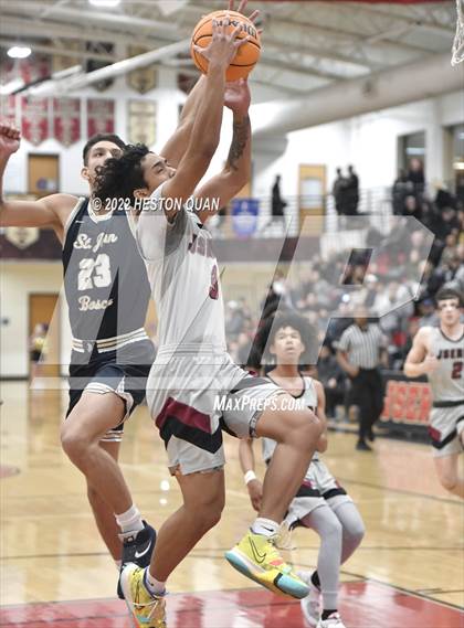 Thumbnail 1 in St. John Bosco @ JSerra Catholic (CIF-SS D1 Playoffs) photogallery.