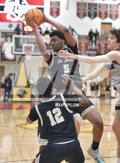 Thumbnail 3 in St. John Bosco @ JSerra Catholic (CIF-SS D1 Playoffs) photogallery.