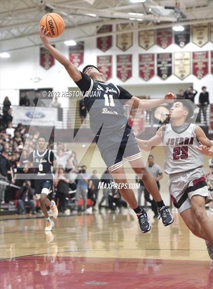 Thumbnail 1 in St. John Bosco @ JSerra Catholic (CIF-SS D1 Playoffs) photogallery.