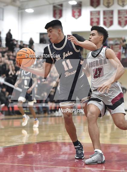 Thumbnail 1 in St. John Bosco @ JSerra Catholic (CIF-SS D1 Playoffs) photogallery.