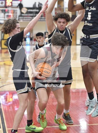 Thumbnail 1 in St. John Bosco @ JSerra Catholic (CIF-SS D1 Playoffs) photogallery.