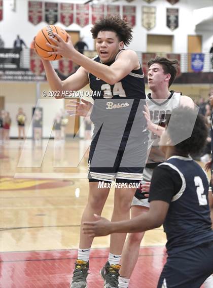 Thumbnail 2 in St. John Bosco @ JSerra Catholic (CIF-SS D1 Playoffs) photogallery.