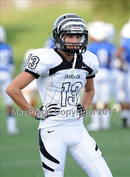 Thumbnail 2 in Grandview vs. Daingerfield (2A Division 1 Region 2 Semifinals) photogallery.