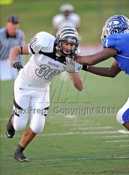 Thumbnail 3 in Grandview vs. Daingerfield (2A Division 1 Region 2 Semifinals) photogallery.