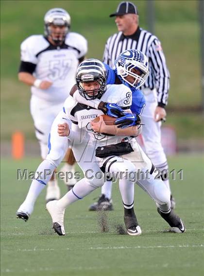 Thumbnail 3 in Grandview vs. Daingerfield (2A Division 1 Region 2 Semifinals) photogallery.
