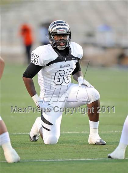 Thumbnail 1 in Grandview vs. Daingerfield (2A Division 1 Region 2 Semifinals) photogallery.