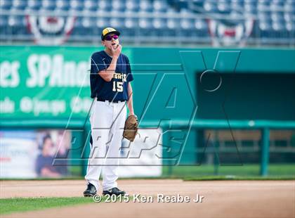 Thumbnail 1 in Eisenhower vs. Lancaster County Christian (PIAA Class A Final) photogallery.
