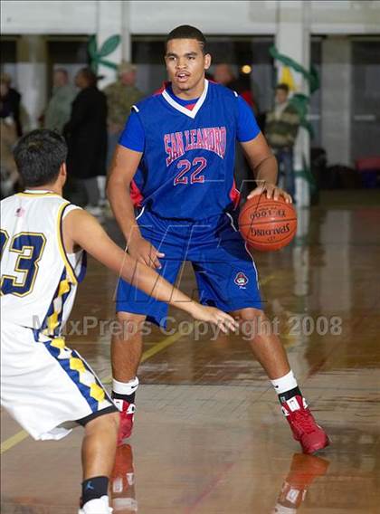 Thumbnail 2 in Gridley vs. San Leandro (Gridley Invitational) photogallery.