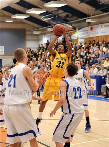 Thumbnail 3 in Hayward @ Rocklin (CIF NorCal Semifinal) photogallery.