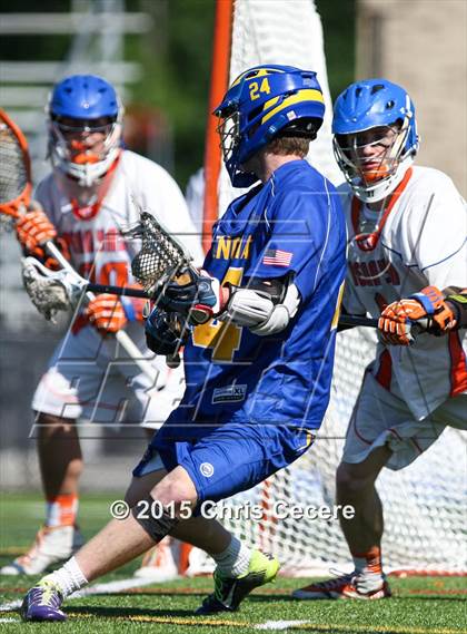Thumbnail 1 in Cazenovia vs. Penn Yan Academy (NYSPHSAA Class C Semifinal) photogallery.