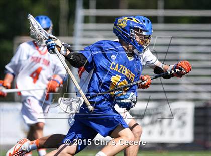Thumbnail 3 in Cazenovia vs. Penn Yan Academy (NYSPHSAA Class C Semifinal) photogallery.