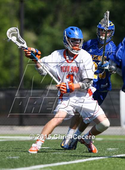 Thumbnail 1 in Cazenovia vs. Penn Yan Academy (NYSPHSAA Class C Semifinal) photogallery.