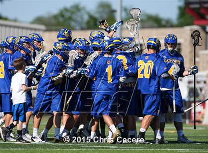 Thumbnail 1 in Cazenovia vs. Penn Yan Academy (NYSPHSAA Class C Semifinal) photogallery.