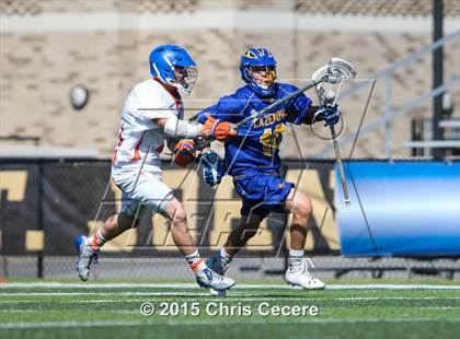 Thumbnail 1 in Cazenovia vs. Penn Yan Academy (NYSPHSAA Class C Semifinal) photogallery.