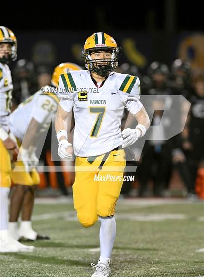 Thumbnail 1 in Vanden vs. Rio Hondo Prep (CIF State Div. 3-A Final) photogallery.