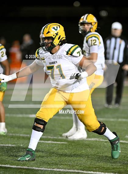 Thumbnail 2 in Vanden vs. Rio Hondo Prep (CIF State Div. 3-A Final) photogallery.