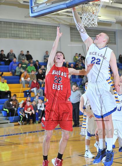 Thumbnail 3 in Wausau East vs. Rice Lake photogallery.