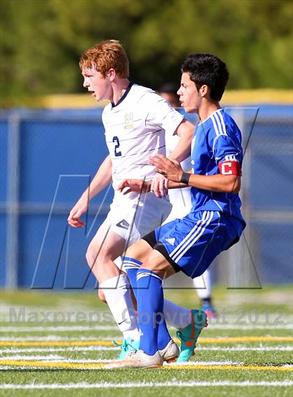 Thumbnail 3 in East Valley vs. Notre Dame (Valley Kickoff Classic) photogallery.
