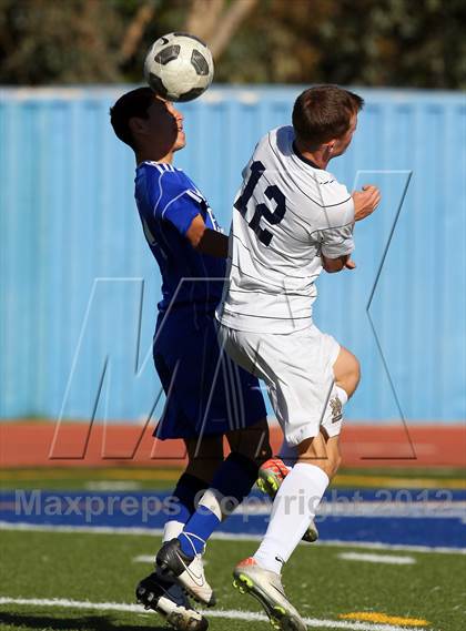 Thumbnail 3 in East Valley vs. Notre Dame (Valley Kickoff Classic) photogallery.