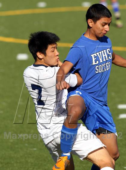 Thumbnail 2 in East Valley vs. Notre Dame (Valley Kickoff Classic) photogallery.