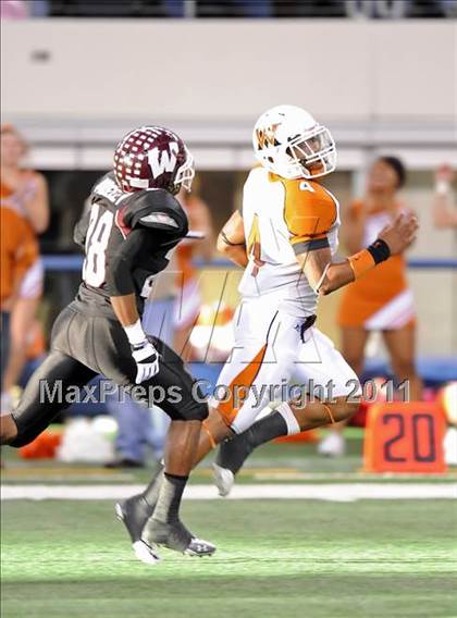 Thumbnail 3 in West Mesquite vs. Wylie (4A Division 1 Region 2 Semifinals) photogallery.