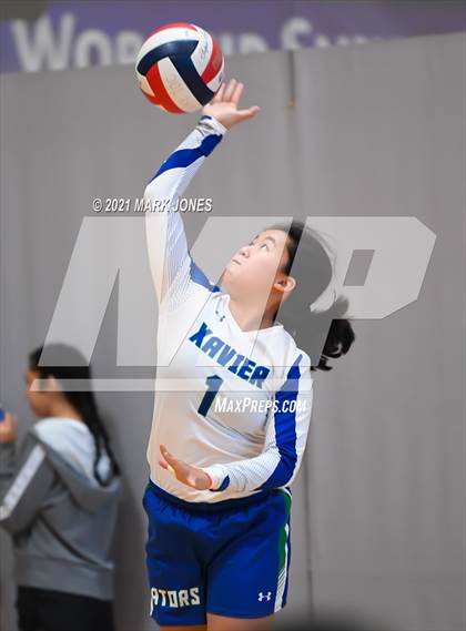 Thumbnail 1 in Horizon vs. Xavier College Prep (Nike Tournament of Champions) photogallery.