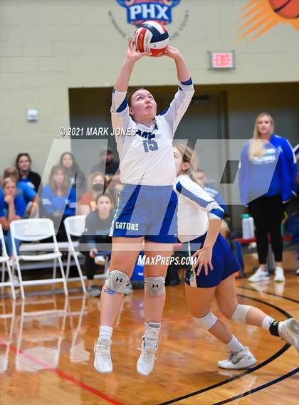 Thumbnail 1 in Horizon vs. Xavier College Prep (Nike Tournament of Champions) photogallery.