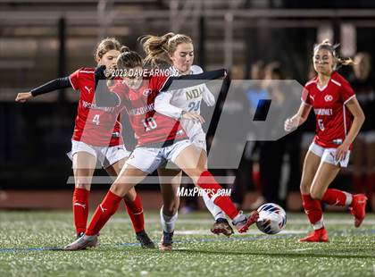 Thumbnail 2 in Masconomet Regional vs. Notre Dame Academy (MIAA Division 2 State Semifinal) photogallery.